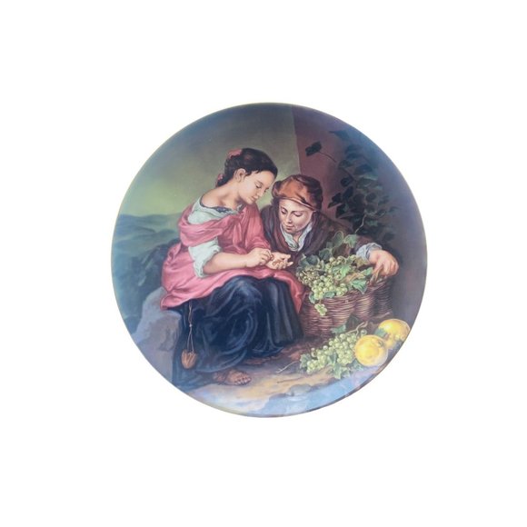 LG Images Porcelaine By Bartolomé Esteban Murillo Other - LG Images Porcelaine Plate The Little Fruit Seller Painting By Bartolomé Esteban